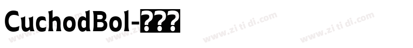 CuchodBol字体转换