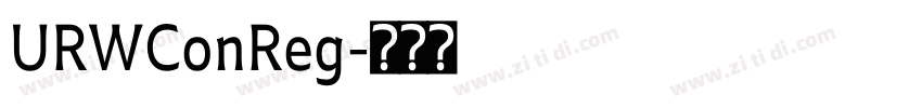 URWConReg字体转换