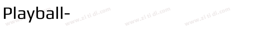 Playball字体转换