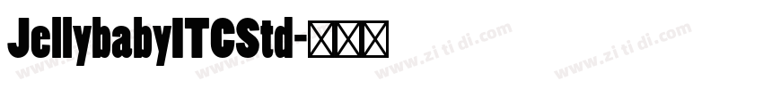 JellybabyITCStd字体转换