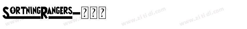 SortningRangers字体转换