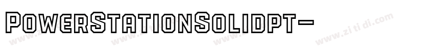 PowerStationSolidpt字体转换 PowerStationSolidpt字体转换