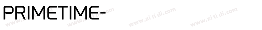PRIMETIME字体转换
