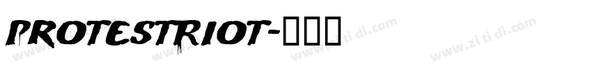 ProtestRiot字体转换