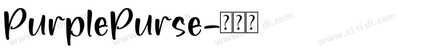 PurplePurse字体转换