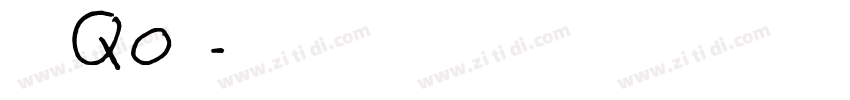 点字Q0糖字体转换