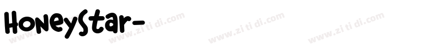 Honeystar字体转换