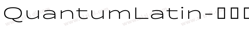 QuantumLatin字体转换
