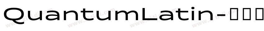 QuantumLatin字体转换