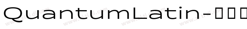 QuantumLatin字体转换