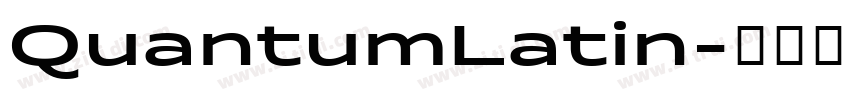 QuantumLatin字体转换