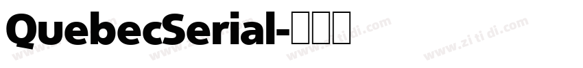 QuebecSerial字体转换