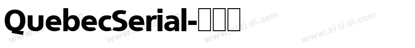 QuebecSerial字体转换