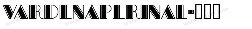 VardenaPerinal字体转换