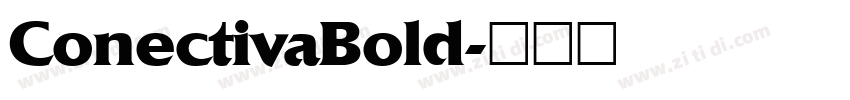 ConectivaBold字体转换