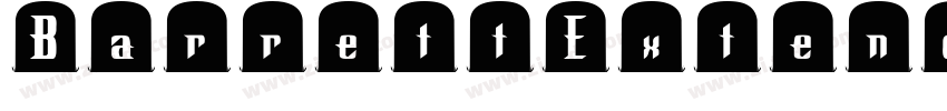 BarrettExtended字体转换