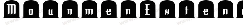 MounmenExtended字体转换