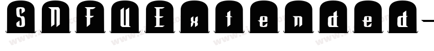 SNFUExtended字体转换