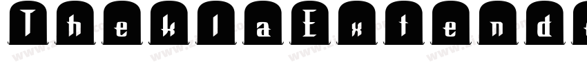 TheklaExtended字体转换