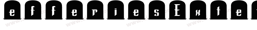 efferiesExtended字体转换