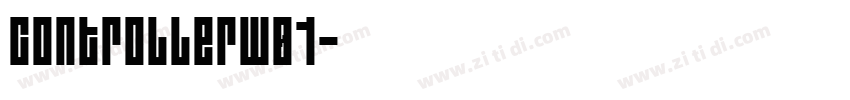 ControllerW01字体转换