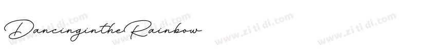 DancingintheRainbow字体转换