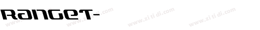 Ranget字体转换