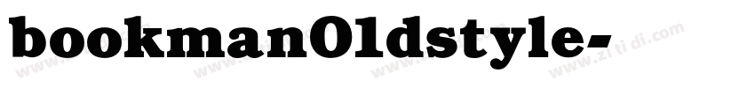 bookman01dstyle字体转换
