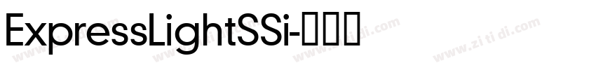 ExpressLightSSi字体转换