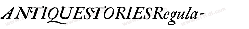 ANTIQUESTORIESRegula字体转换