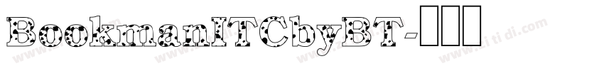 BookmanITCbyBT字体转换