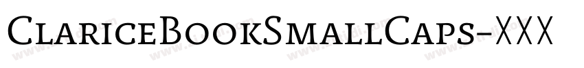 ClariceBookSmallCaps字体转换