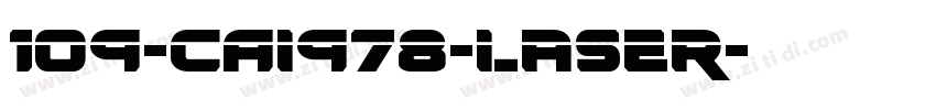 109-CAI978-laser字体转换