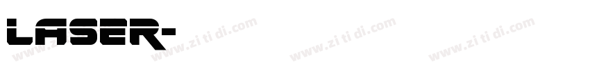 LASER字体转换