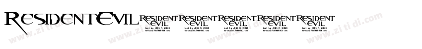ResidentEvil7字体转换