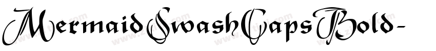 MermaidSwashCapsBold字体转换