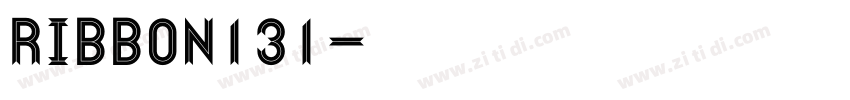 Ribbon131字体转换