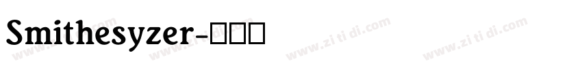 Smithesyzer字体转换