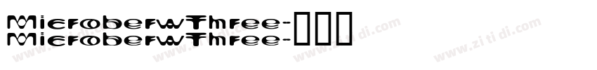MicroberwThree字体转换
