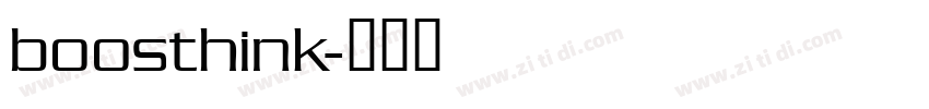 boosthink字体转换