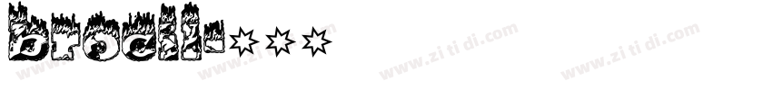 brocil字体转换