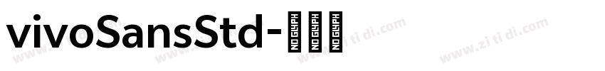 vivoSansStd字体转换