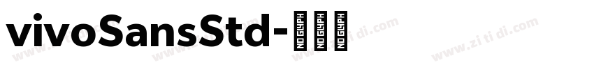 vivoSansStd字体转换