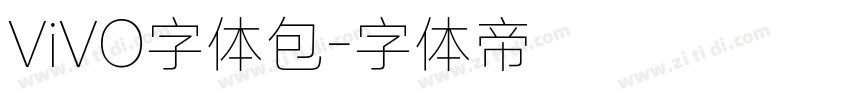 ViVO字体包字体转换