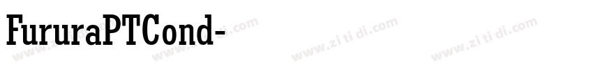 FururaPTCond字体转换
