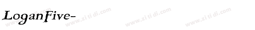 LoganFive字体转换