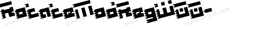 RotateModRegW00字体转换