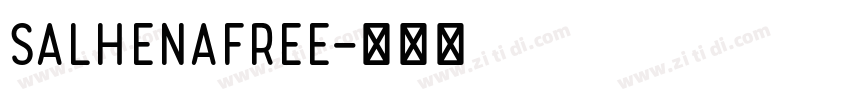 SalhenaFree字体转换