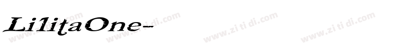 Li1itaOne字体转换