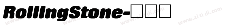 RollingStone字体转换